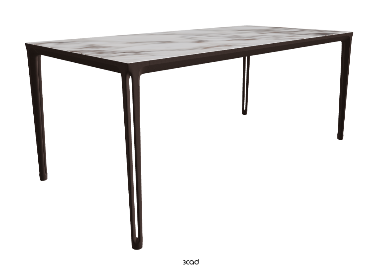 180x90x75h Rectangle Shaped_Breccia_Bronze Embossed
