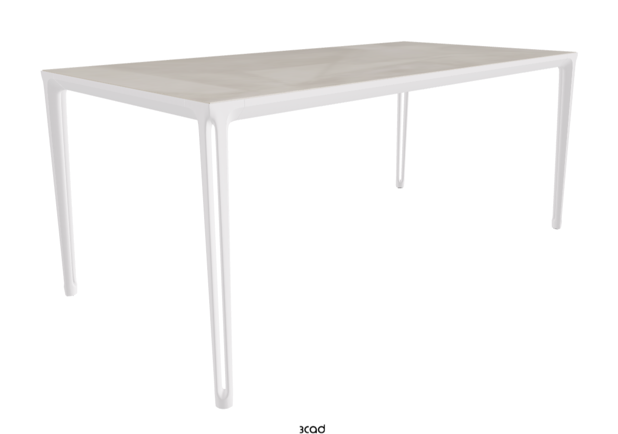 180x90x75h Rectangle Shaped_Luxor_Pearl Embossed