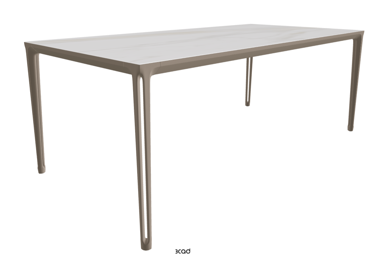 200x100x75h Rectangle Shaped_Matt Golden Calacatta_Titanium Embossed