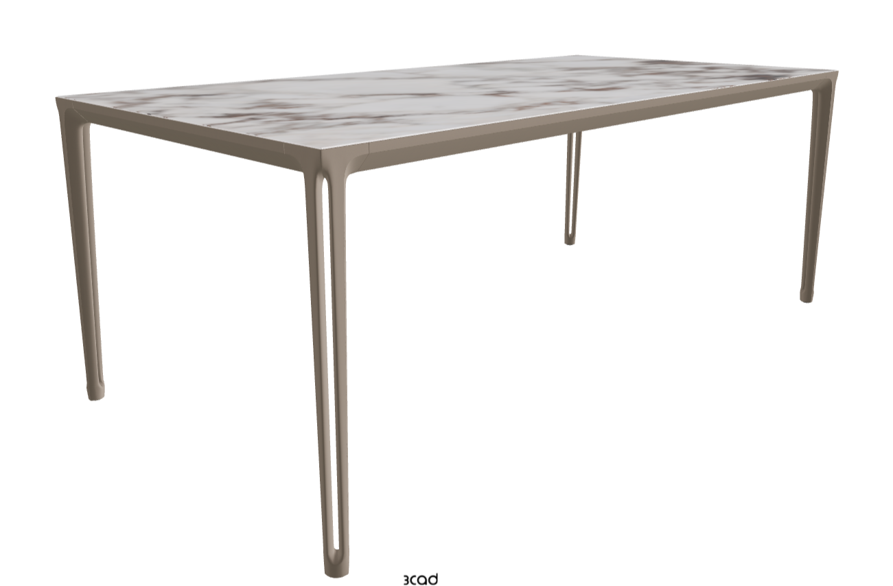 200x100x75h Rectangle Shaped_Breccia_Titanium Embossed