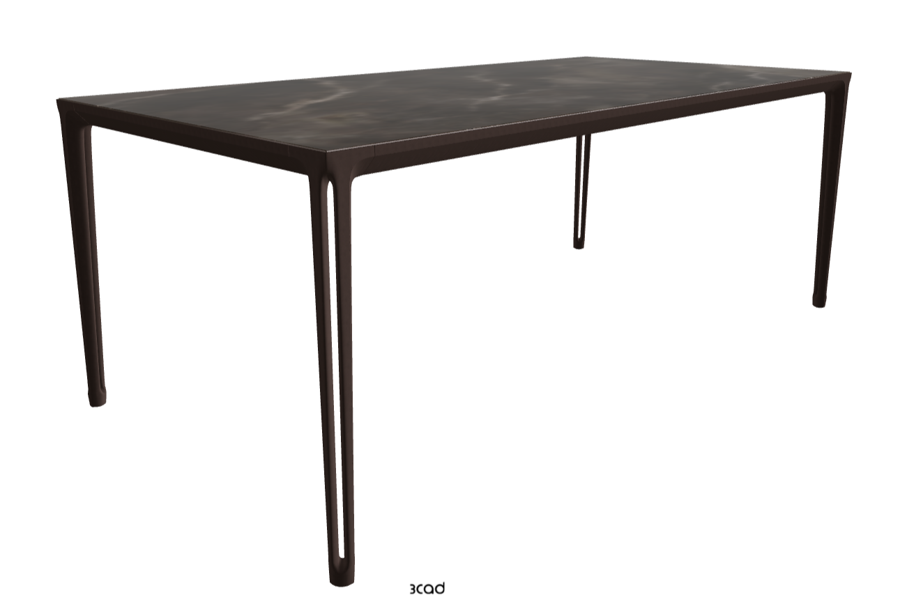 200x100x75h Rectangle Shaped_Andromeda_Bronze Embossed