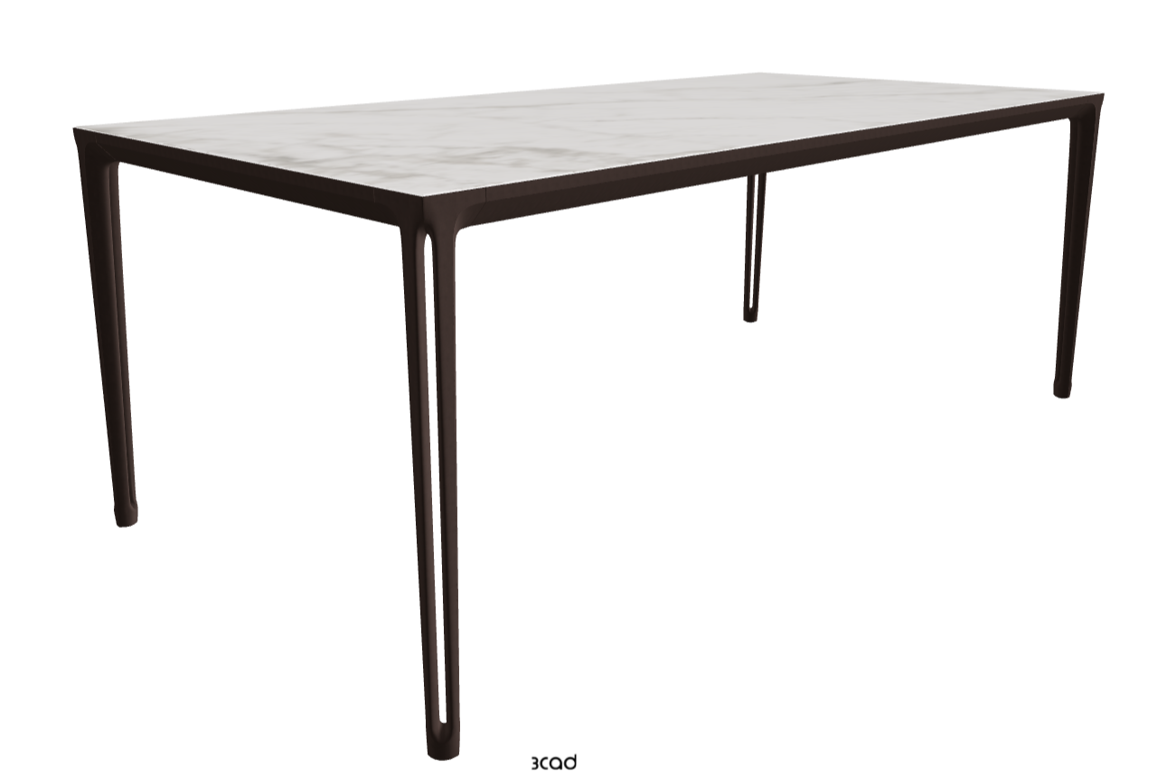 200x100x75h Rectangle Shaped_Matt Invisible_Bronze Embossed