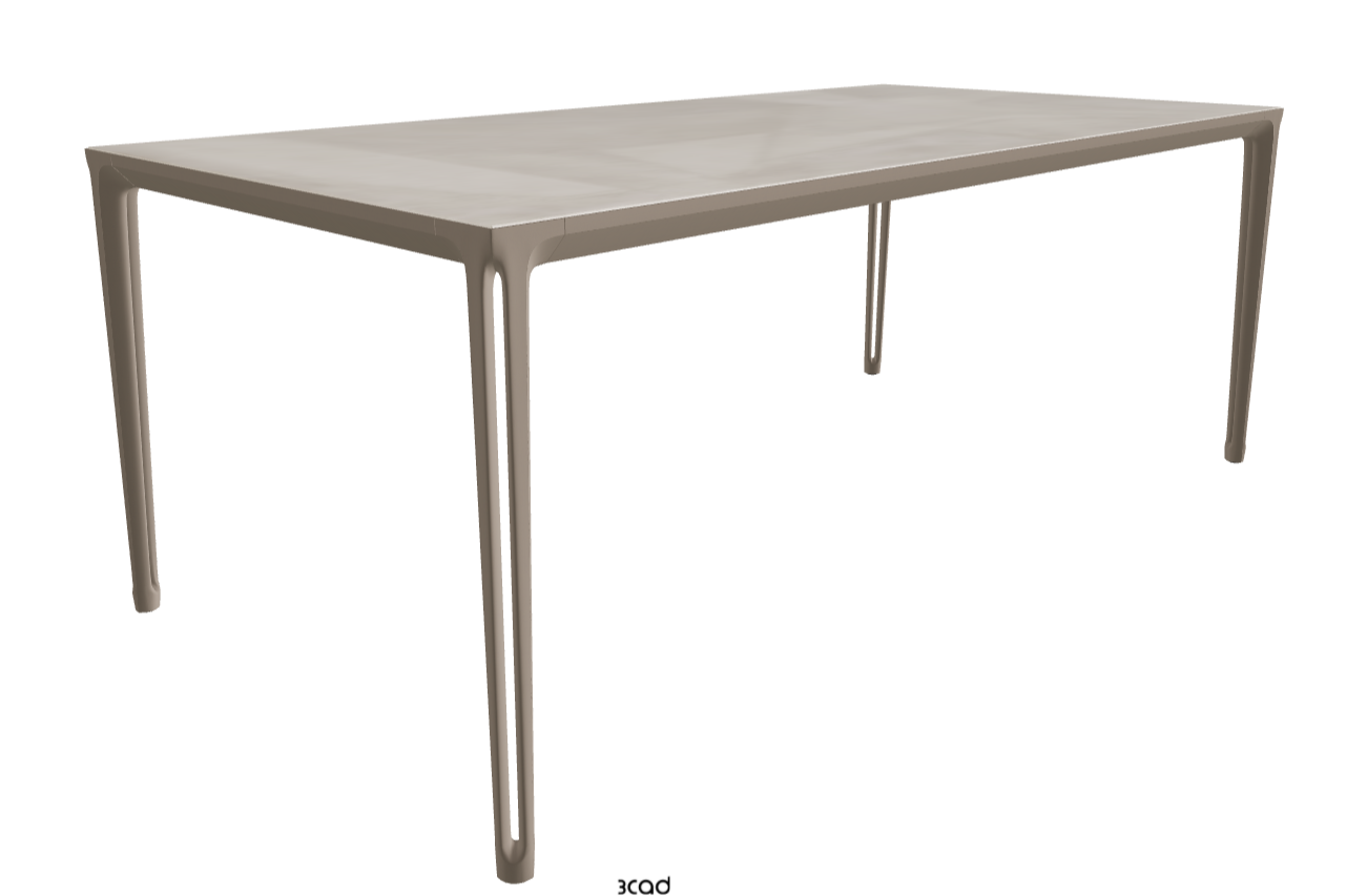 200x100x75h Rectangle Shaped_Luxor_Titanium Embossed