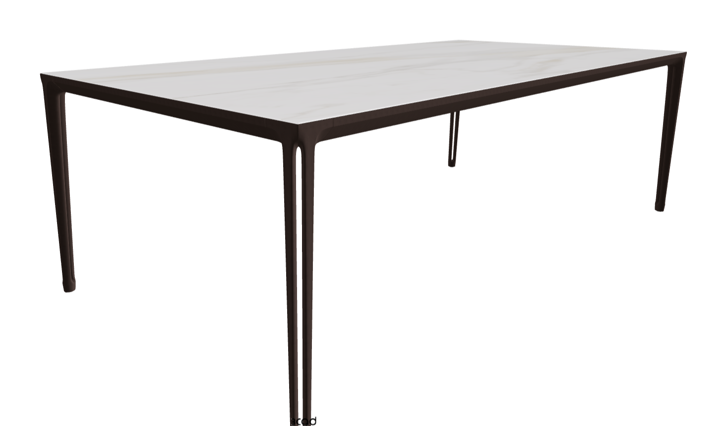 240x120x75h Rectangle Shaped_Matt Golden Calacatta_Bronze Embossed