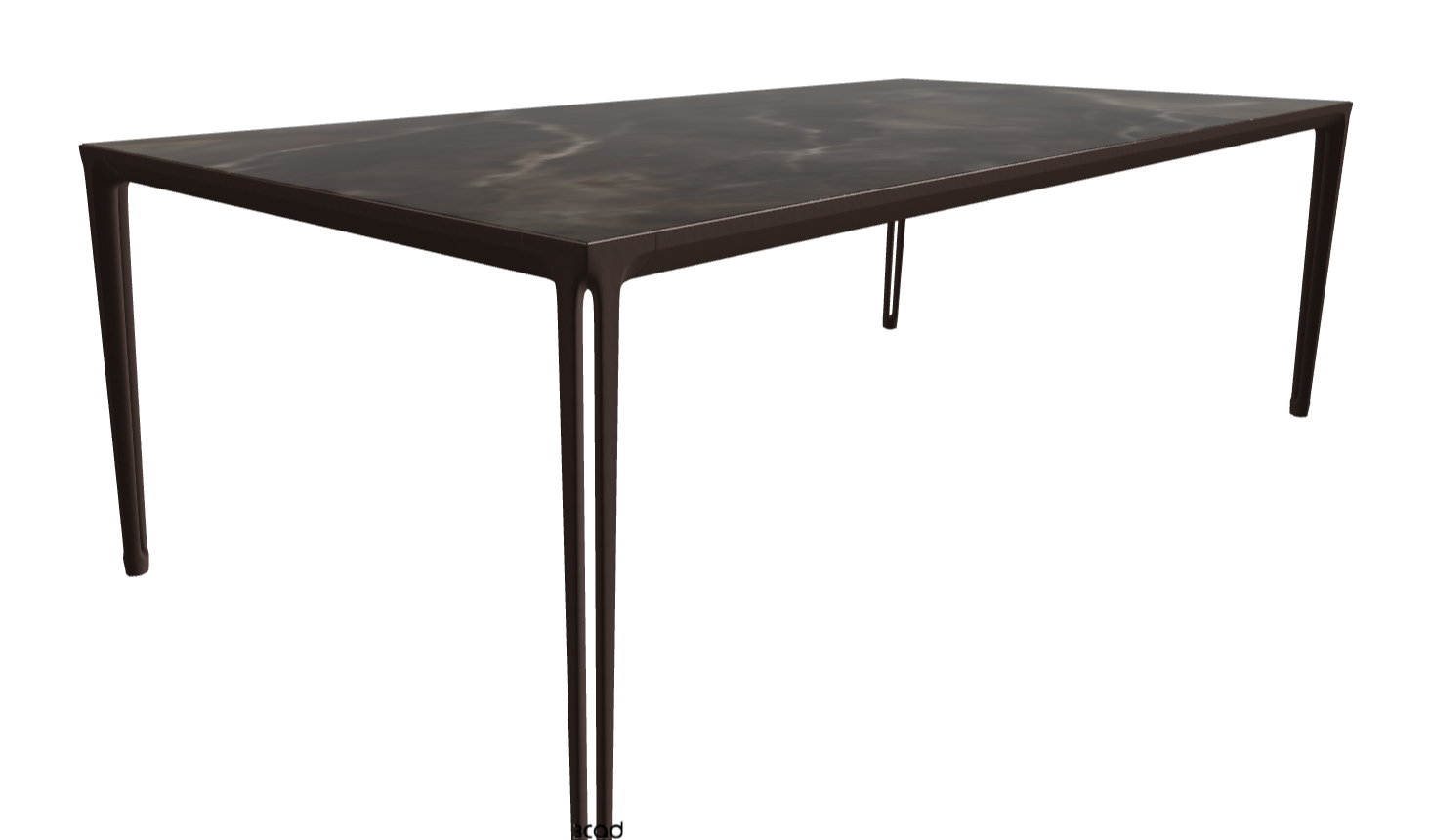240x120x75h Rectangle Shaped_Andromeda_Bronze Embossed