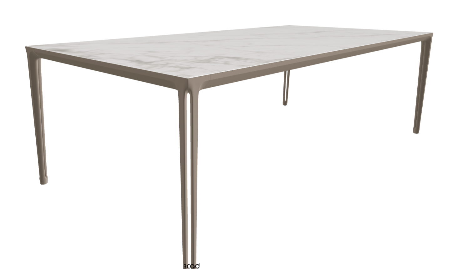 240x120x75h Rectangle Shaped_Matt Invisible_Titanium Embossed