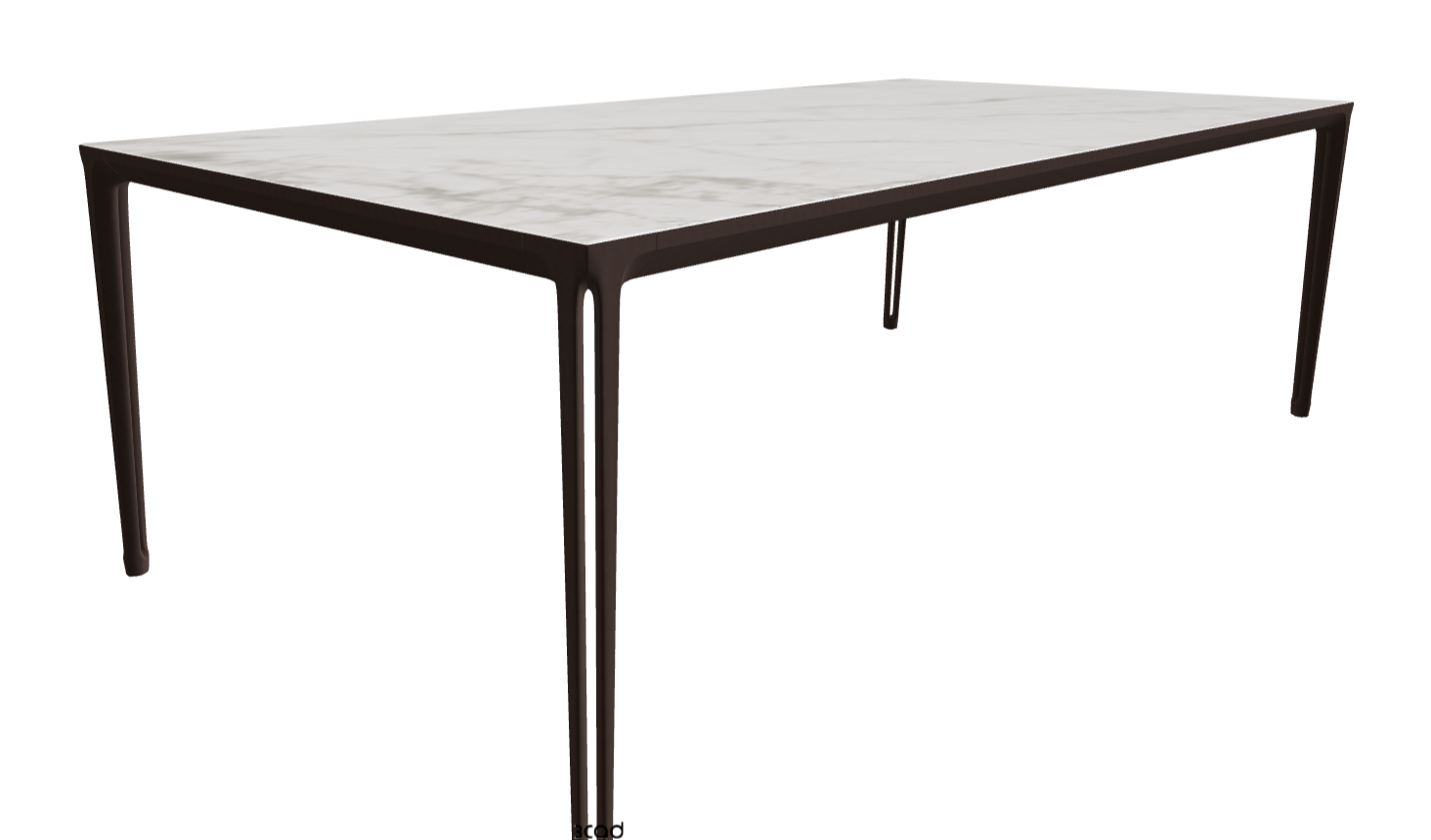 240x120x75h Rectangle Shaped_Matt Invisible_Bronze Embossed