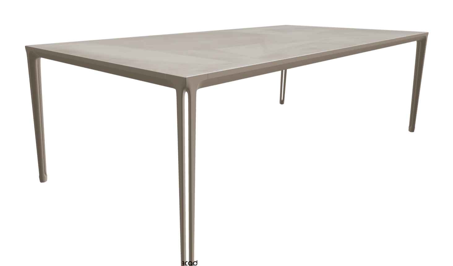240x120x75h Rectangle Shaped_Luxor_Titanium Embossed