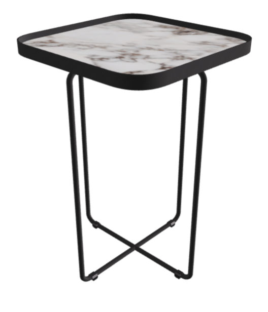 Cattelan Italia Benny Keramik Coffee Table ◻36x36x53h