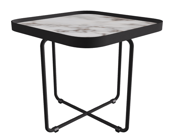 Cattelan Italia Benny Keramik Coffee Table ◻36x36x33h