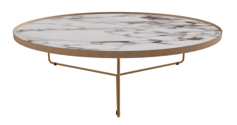 Cattelan Italia Billy Keramik Coffee Table Ø100x28h