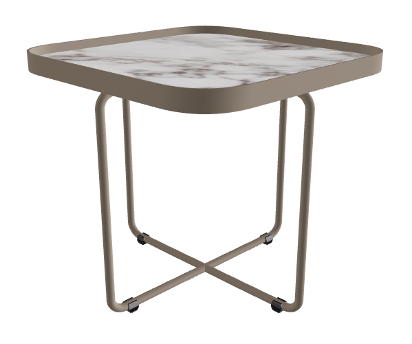 Cattelan Italia Benny Keramik Coffee Table ◻36x36x33h
