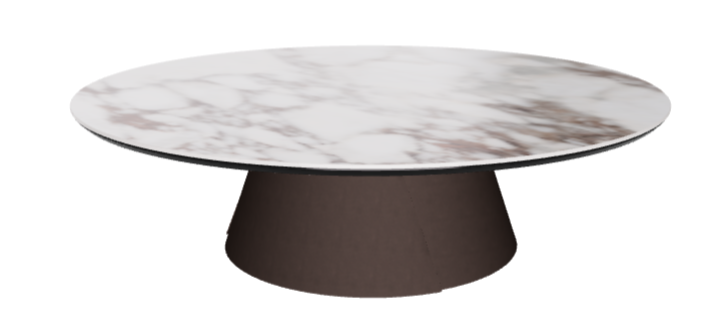 Cattelan Italia ALBERT Keramik Coffee Table Ø100x28h