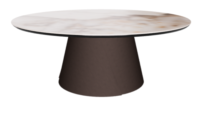 Cattelan Italia ALBERT Keramik Coffee Table Ø100x38h