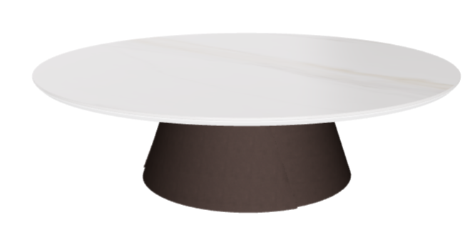 Cattelan Italia ALBERT Keramik Coffee Table Ø100x28h