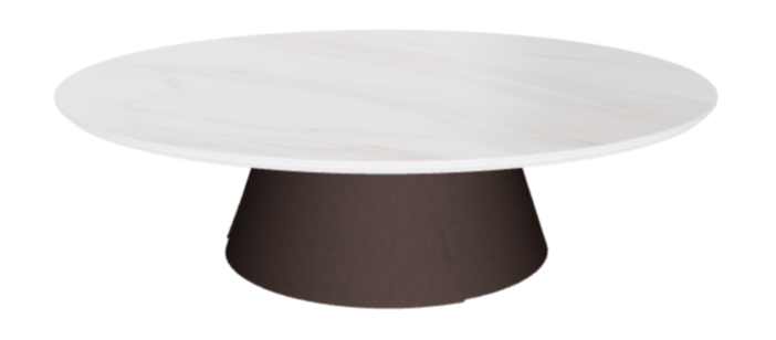 Cattelan Italia ALBERT Keramik Coffee Table Ø100x28h