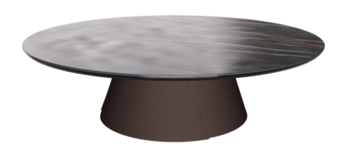 Cattelan Italia ALBERT Keramik Coffee Table Ø100x28h