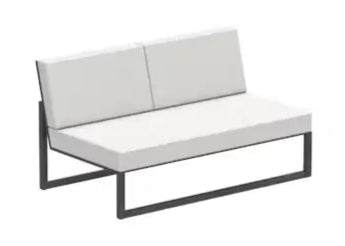 Royal Botania Ninix Lounge 2 Seater Without Armrests