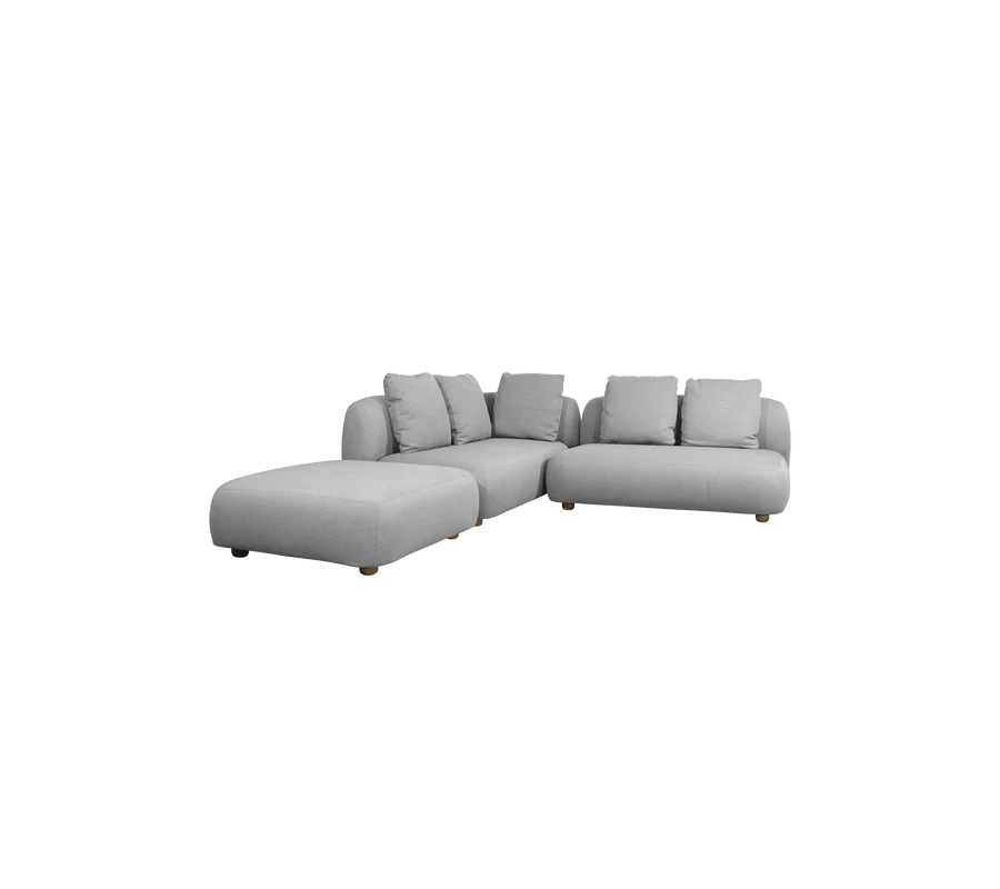 Cane-line Capture Corner Sofa With Chaise Lounge
