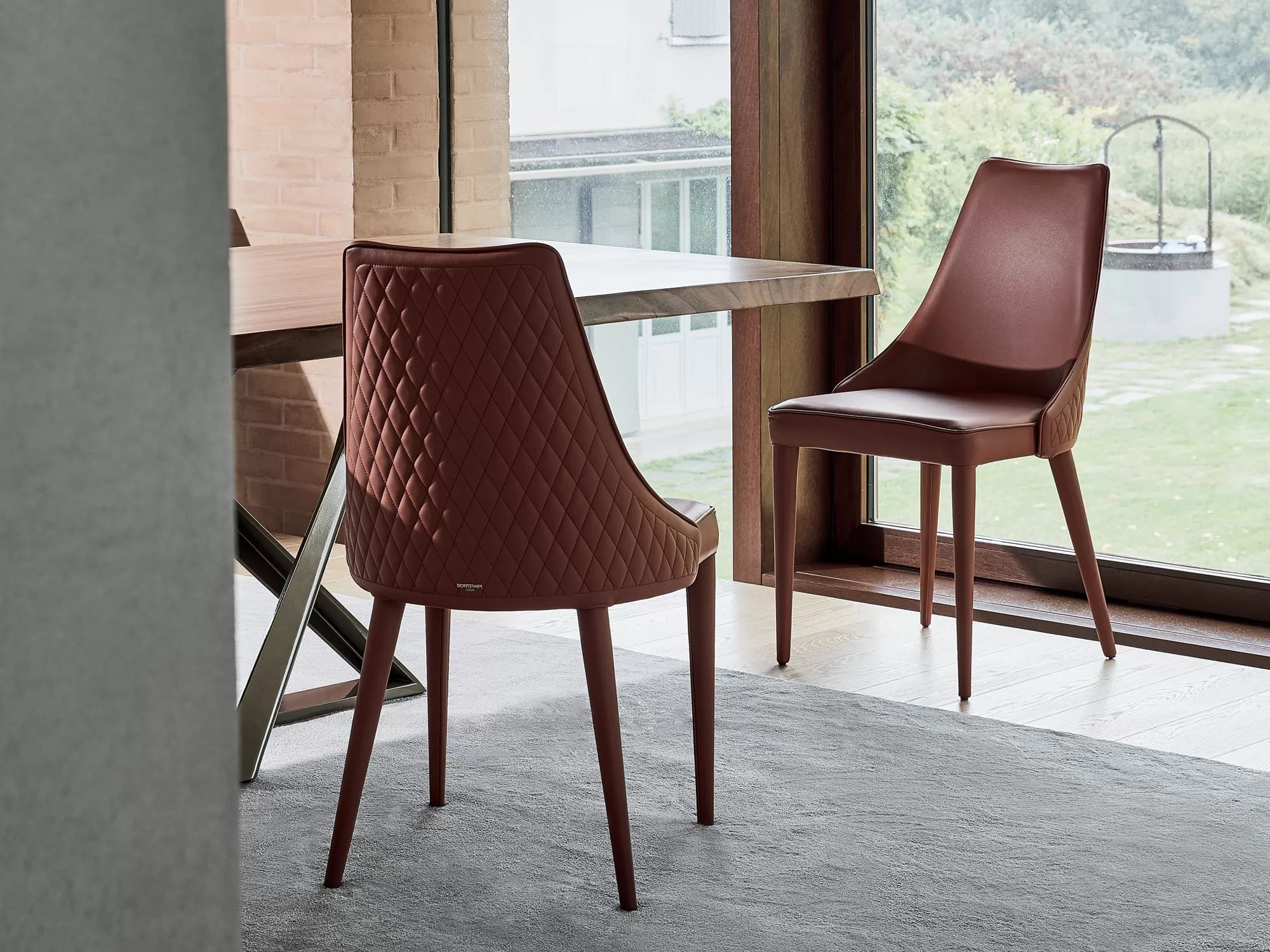 Bontempi Clara Dining Chair Upholstered