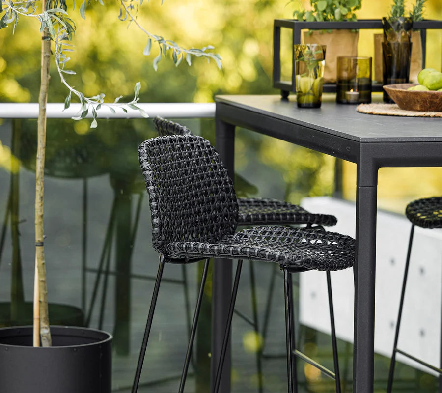 Cane-line Vibe bar chair