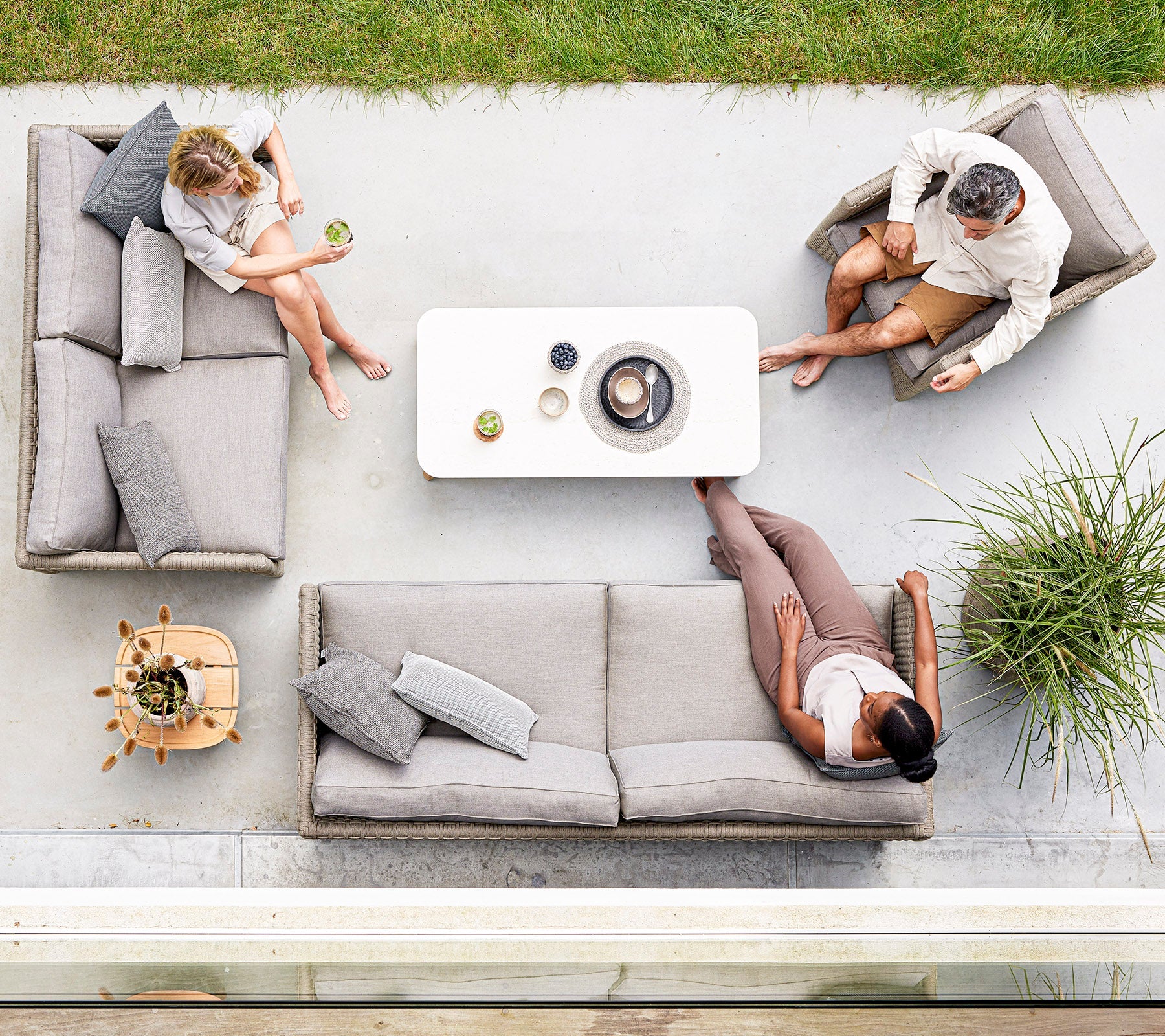 Cane-line Diamond 2-Seater Sofa
