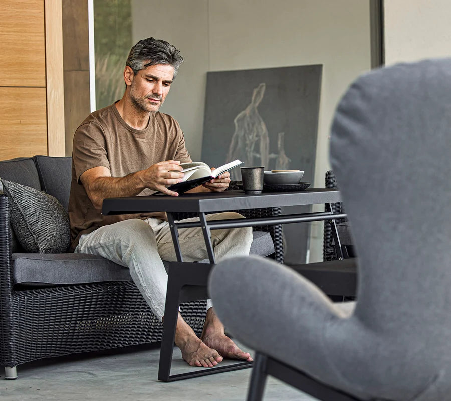 Cane-line Chill-out Coffee Table Dual Heights