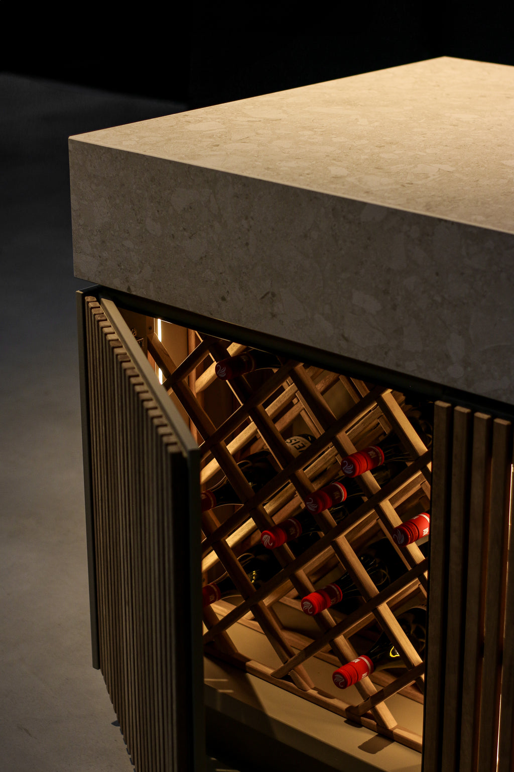 Floating Bars Display CUBIC Floating Bar Design | Shop Now