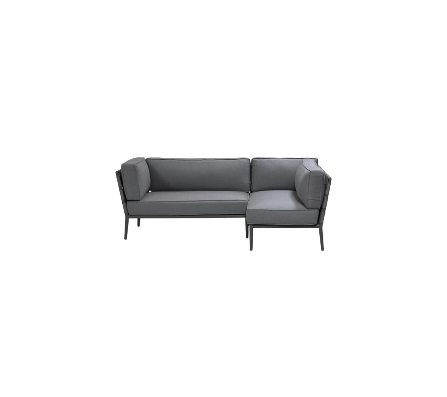 Cane-line Conic compact 2-module corner sofa