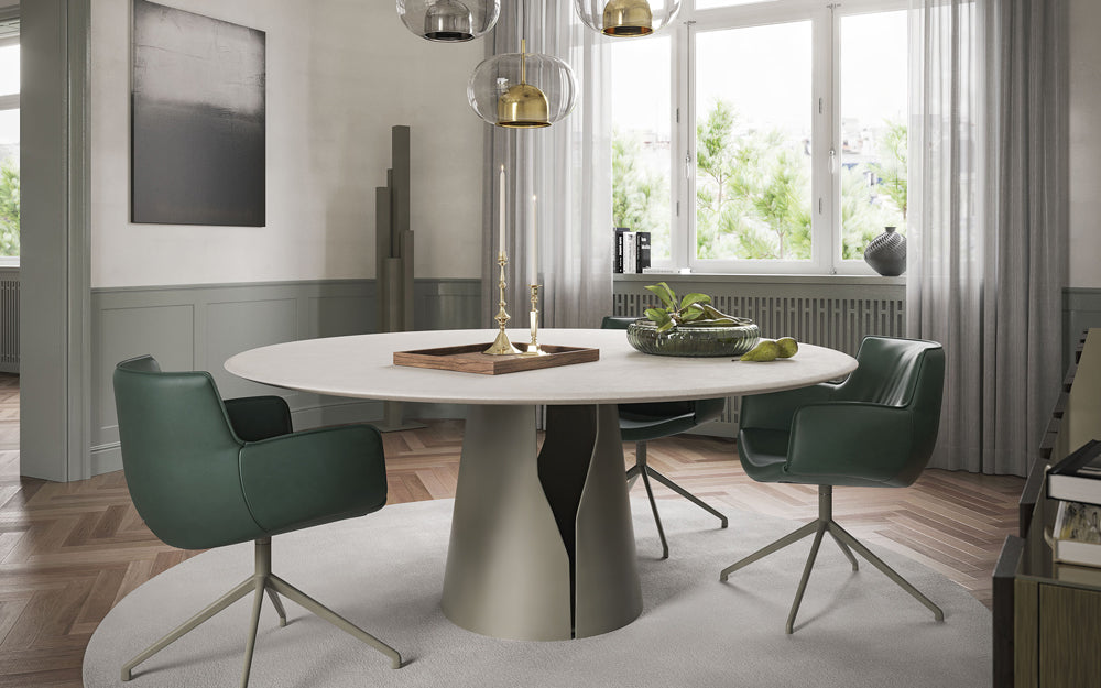 Cattelan Italia Giano Argile Dining Table