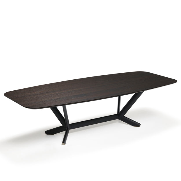 Cattelan Italia Planer Wood Barrel-Shaped Dining Table