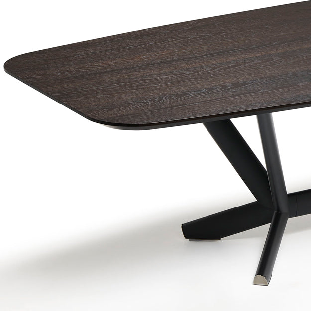 Cattelan Italia Planer Wood Barrel-Shaped Dining Table