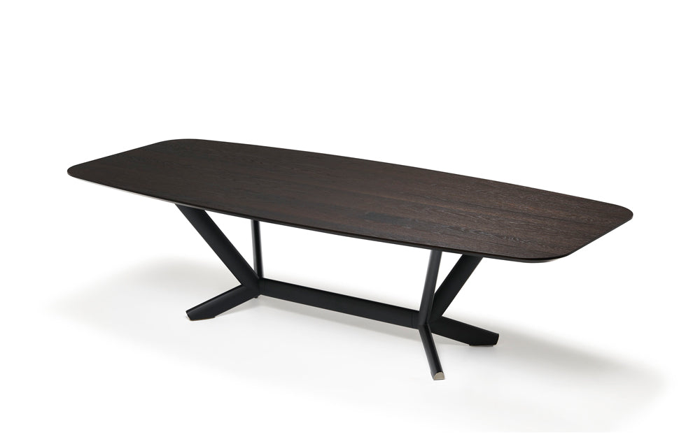 Cattelan Italia Planer Wood Barrel-Shaped Dining Table