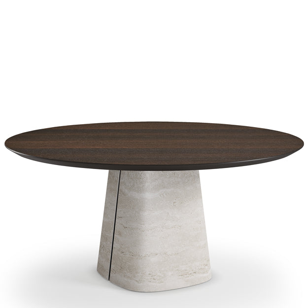 Cattelan Italia Rado Wood Round Dining Table