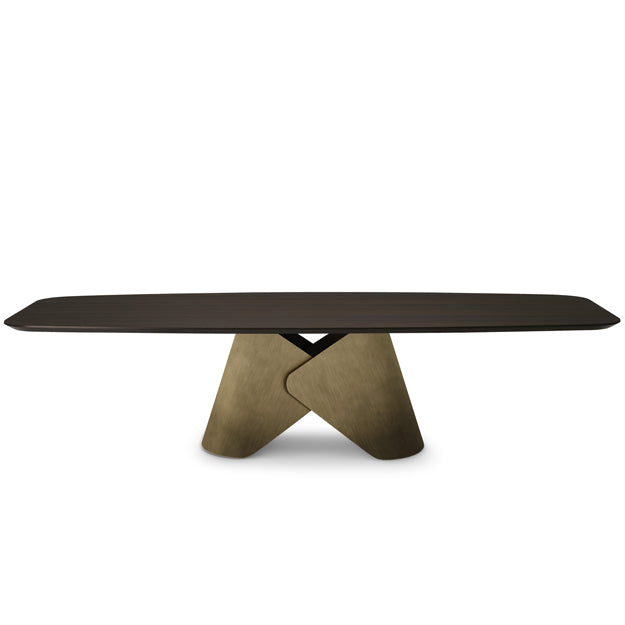 Cattelan Italia Scott Wood Barrel-Shaped Dining Table
