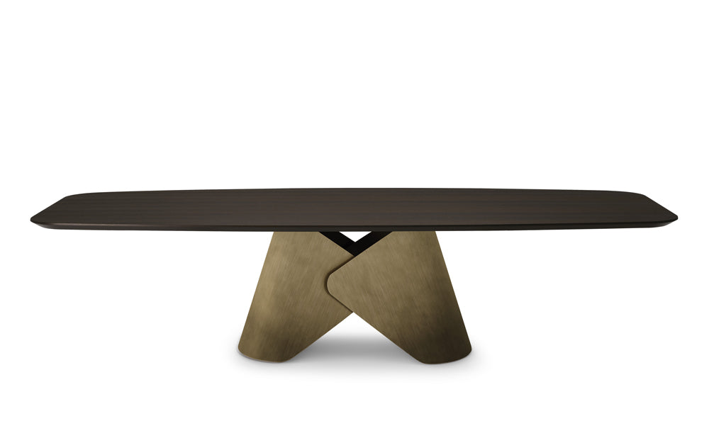 Cattelan Italia Scott Wood Barrel-Shaped Dining Table