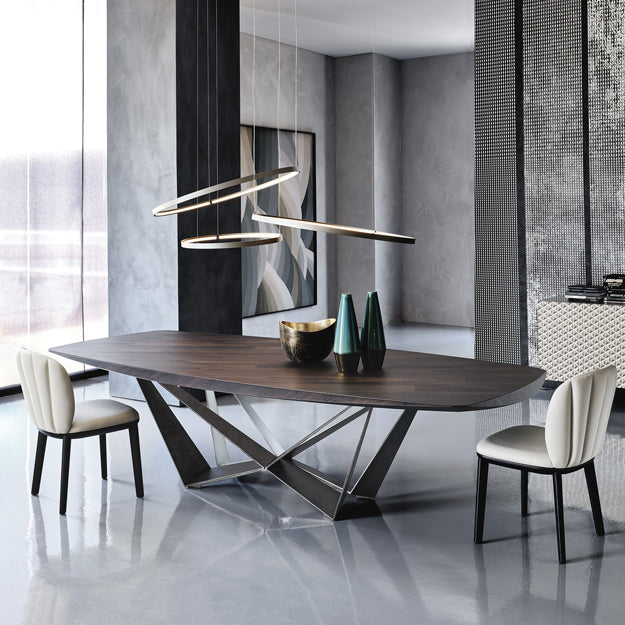 Cattelan Italia Skorpio Masterwood Dining Table
