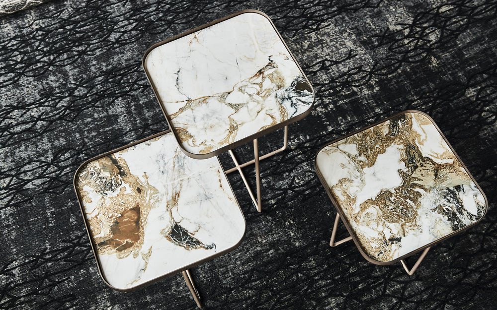 Cattelan Italia Benny Keramik Coffee Table ◻99x99x28h