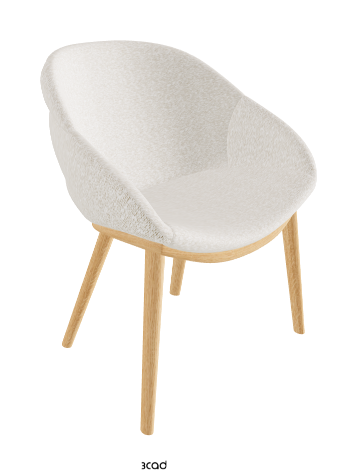 Camilla Dining Armchair_Natural Ashwood_Fabric_B241