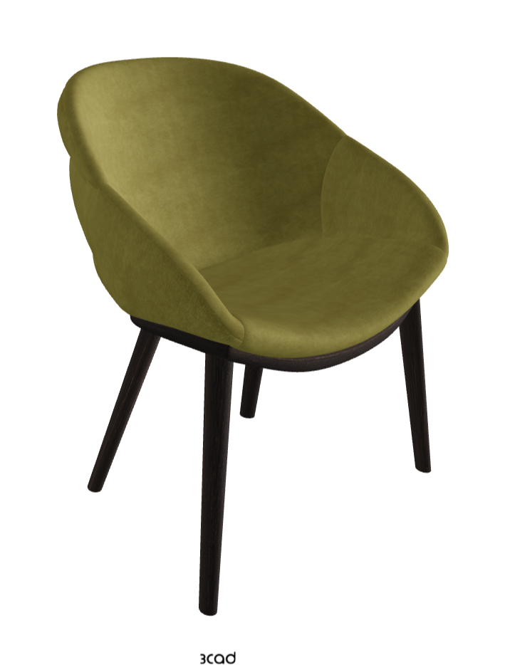 Camilla Dining Armchair_Burned Oak Stained Ashwood_Fabric_B931