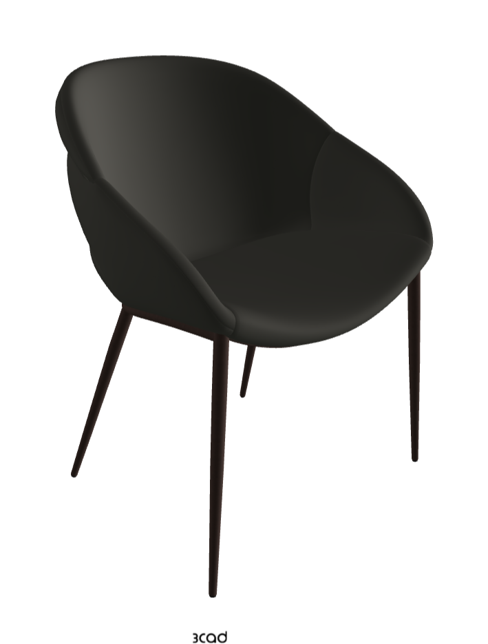 Camilla ML Dining Armchair_Bronze Embossed_Synthetic Leather_London