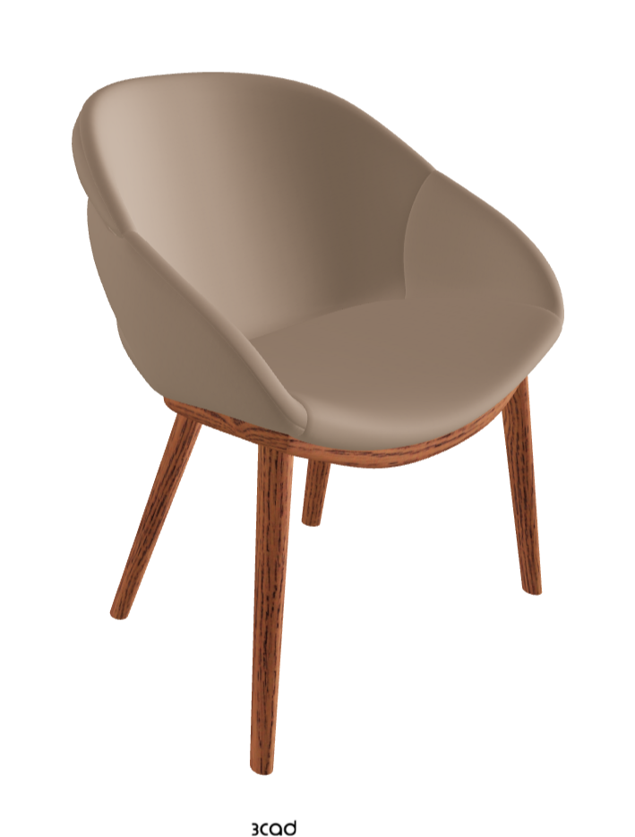 Camilla Dining Armchair_Canaletto Walnut Stained Ashwood_Glove Soft Leather_Taupe
