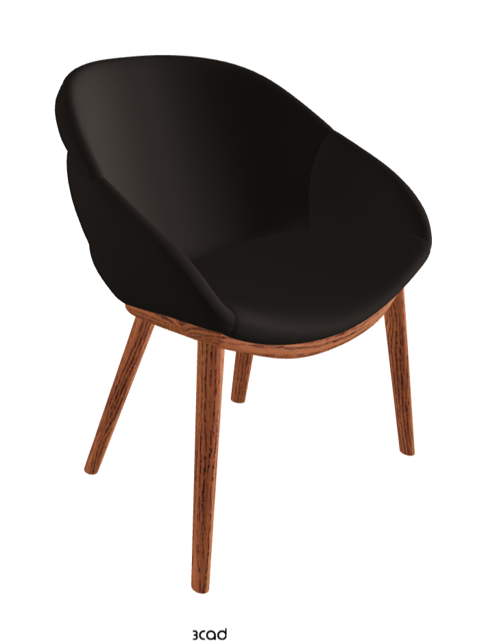 Camilla Dining Armchair_Canaletto Walnut Stained Ashwood_Soft Leather_Testa Di Moro