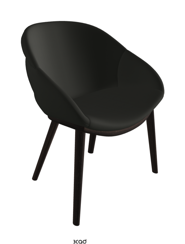 Camilla Dining Armchair_Burned Oak Stained Ashwood_Soft Leather_Smoke