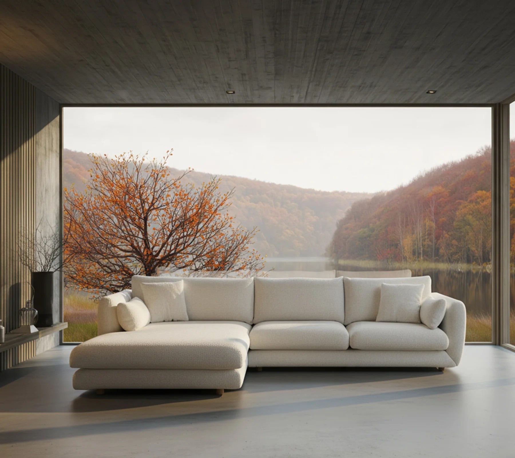 Cane-line Bloom Chaise Lounge Right Module W/Teak Legs