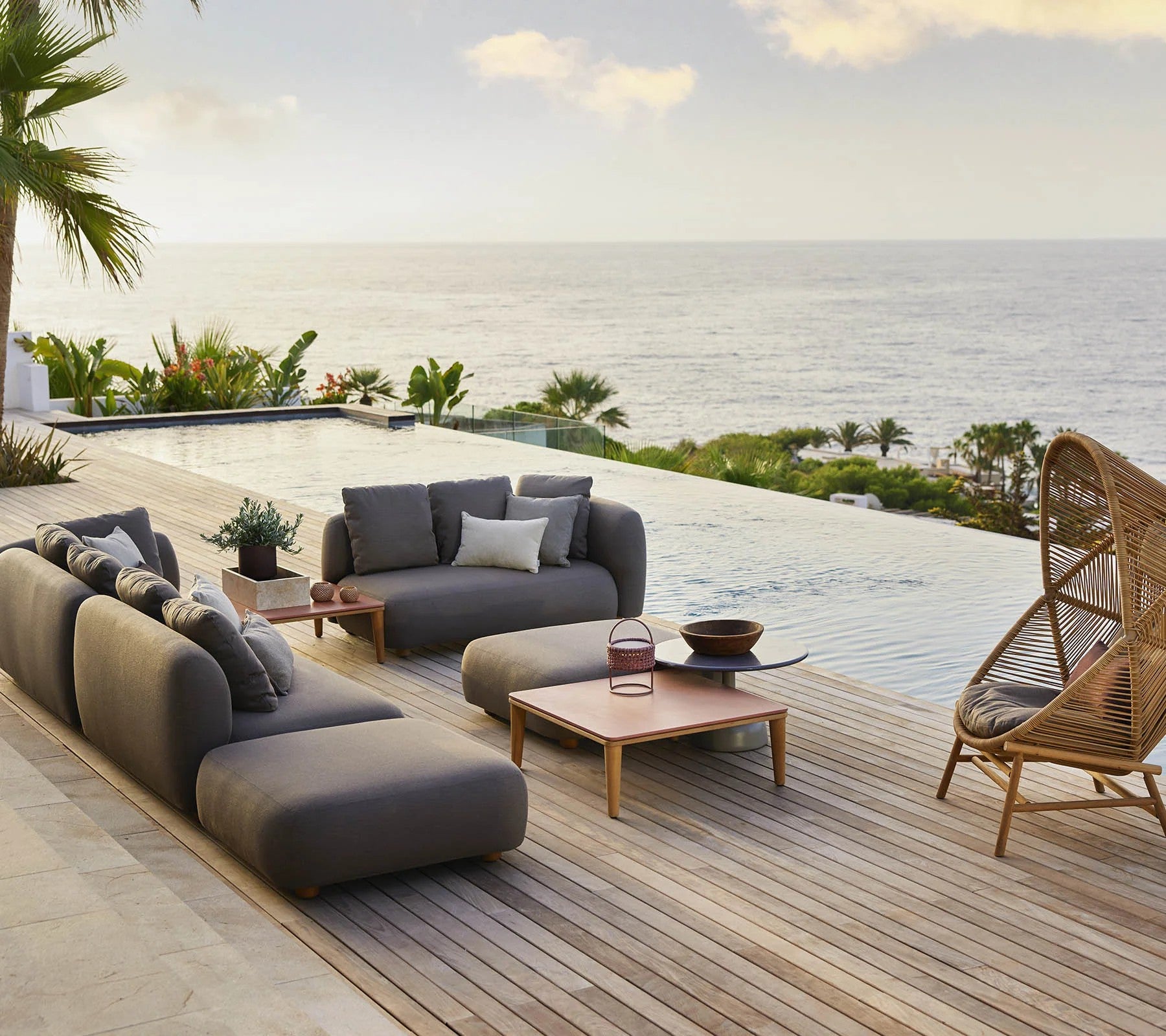 Cane-line Capture 2-Seater Sofa Left Module