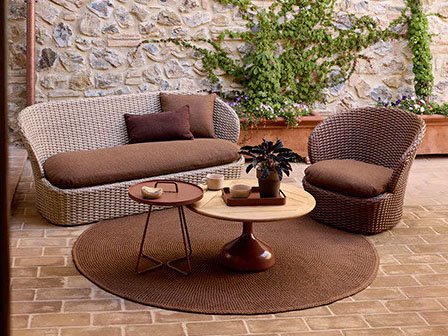 Cane-line Coast 2 1/2-Seater Sofa