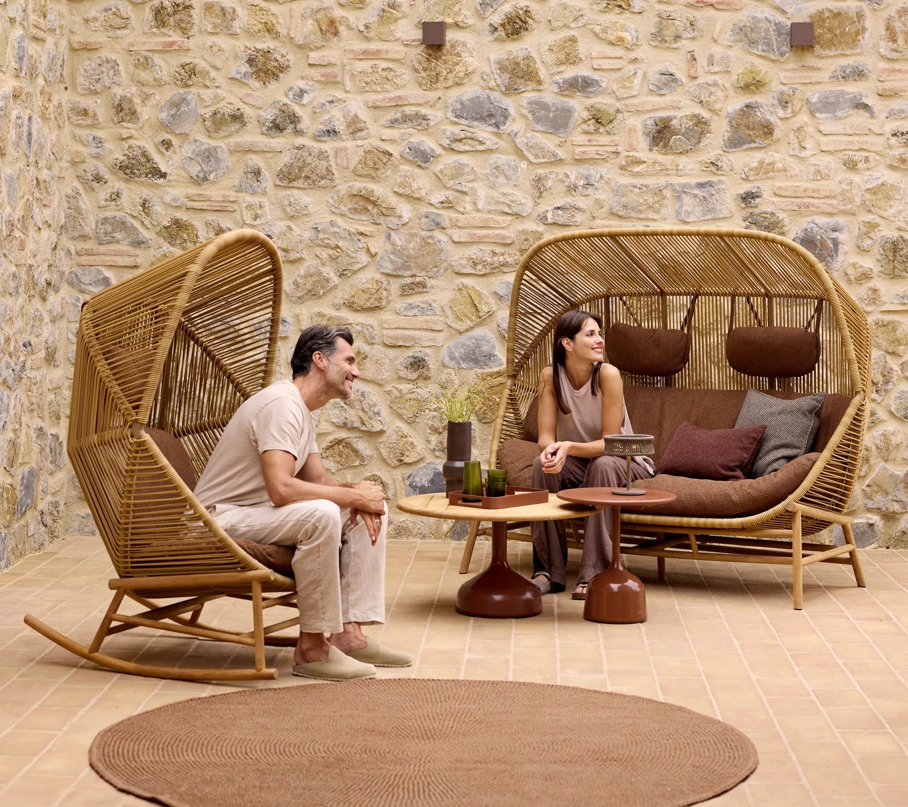 Cane-line Hive 2-Seater Sofa