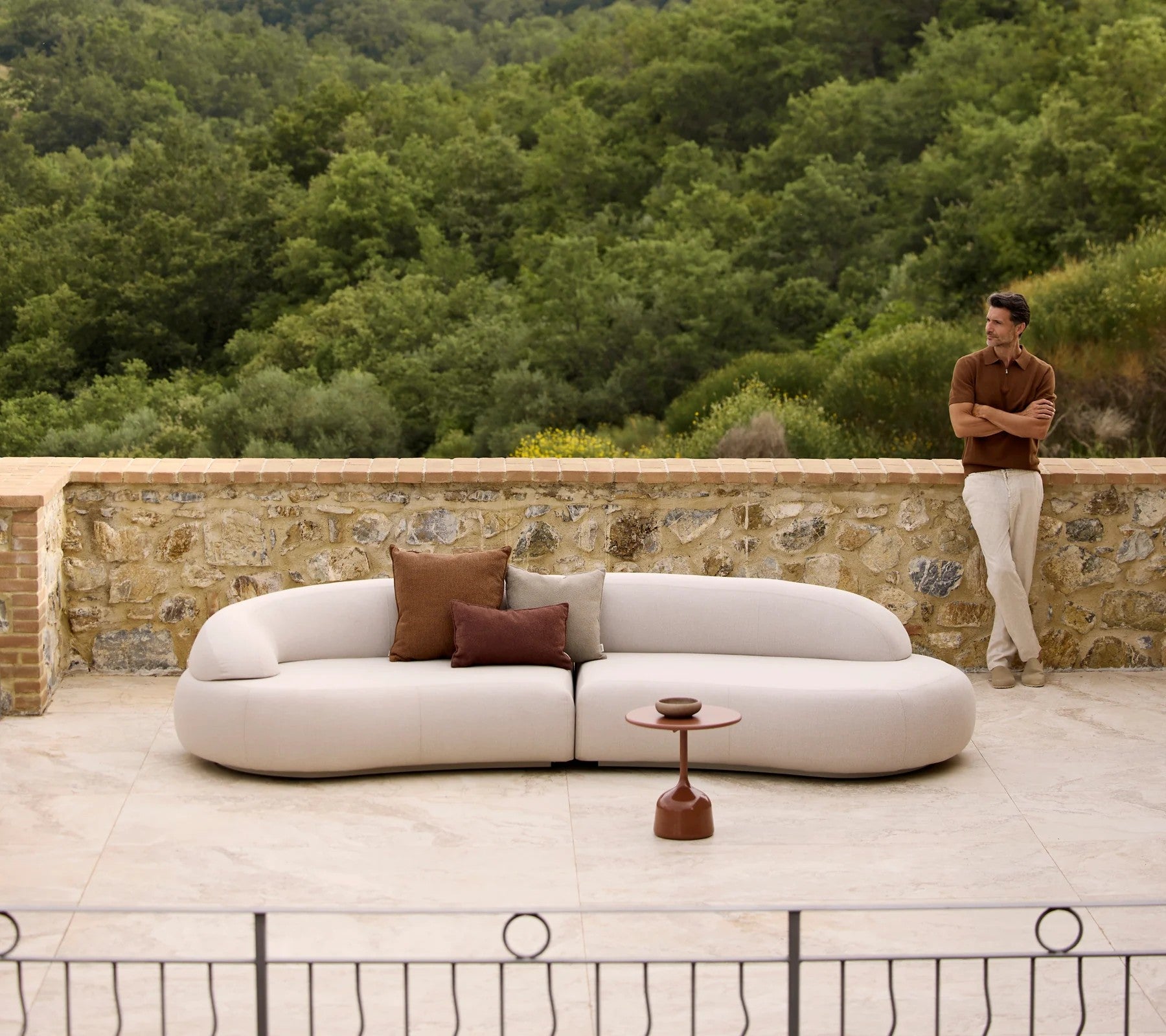 Cane-line Mellow Sofa Module Right W/Long Backrest