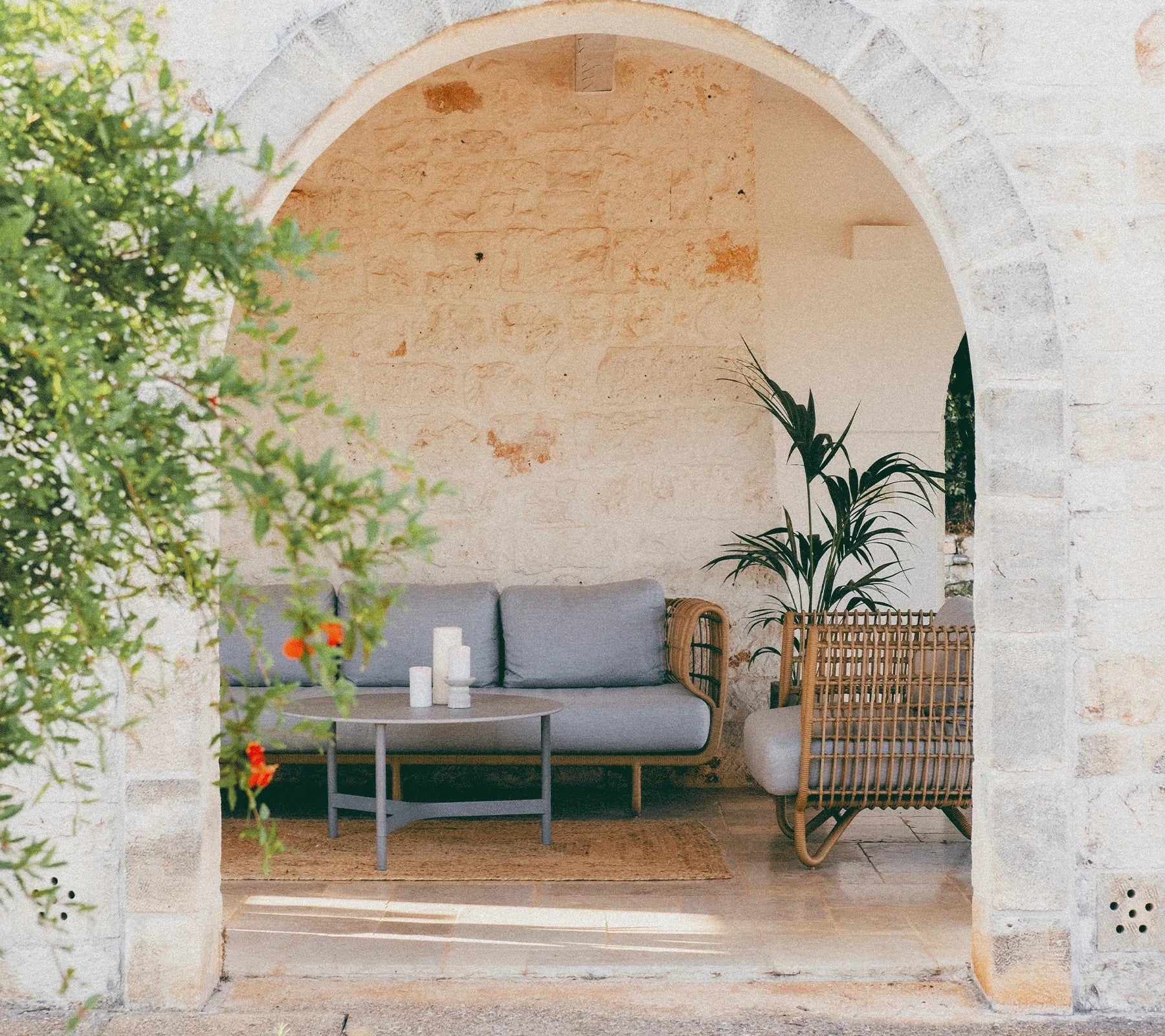 Cane-line Nest 3-Seater Sofa Outdoor